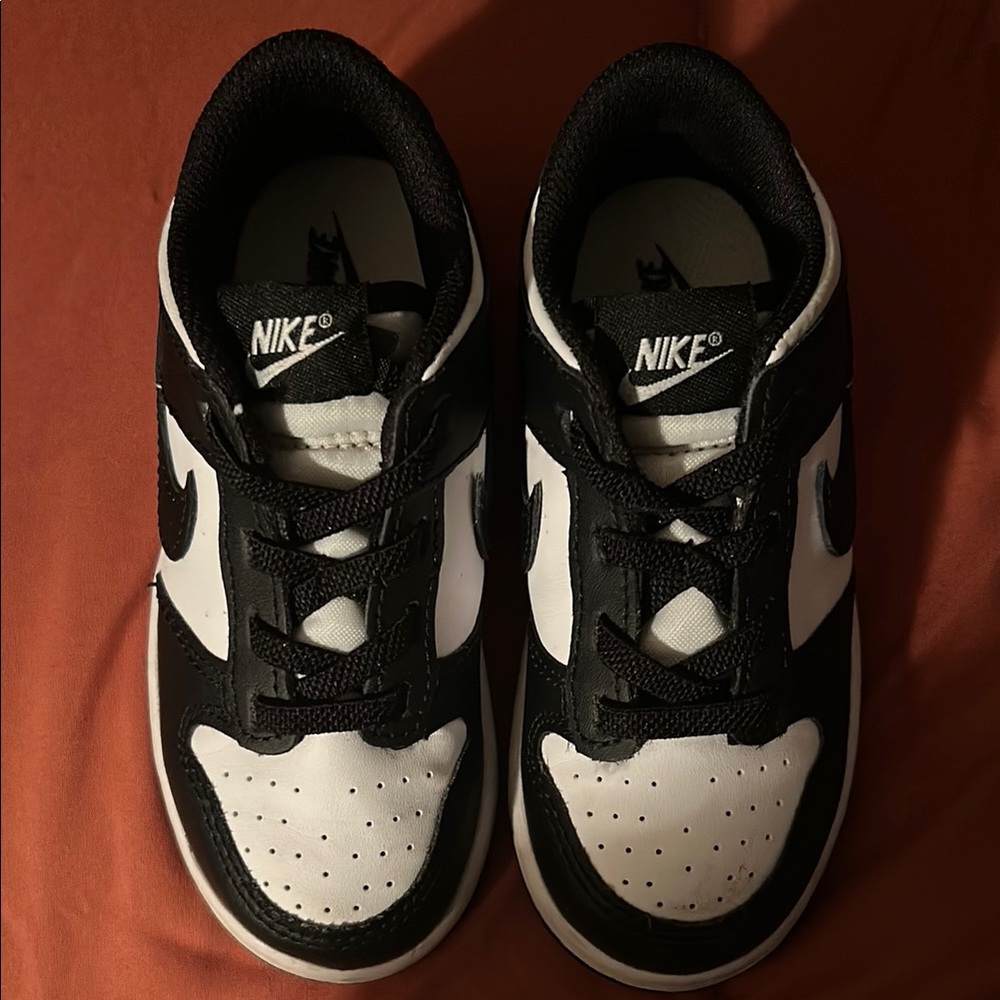 Nike Kids Black and White Sneakers